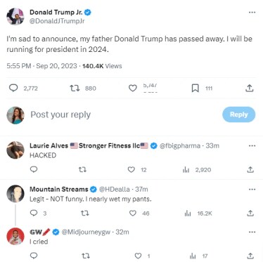 donald trump death news