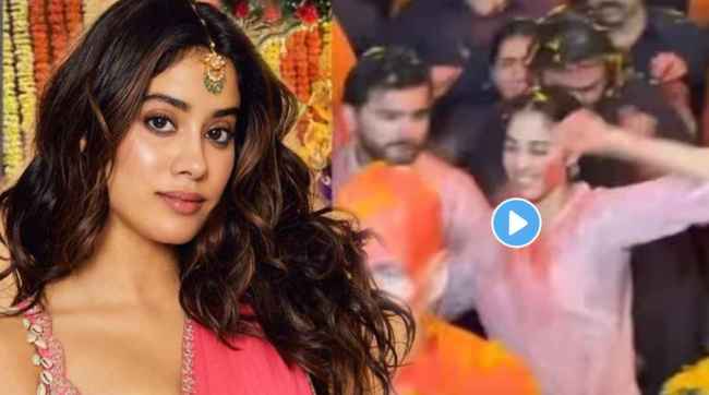 janhvi kapoor dances with rumoured boyfriend shikhar pahariya