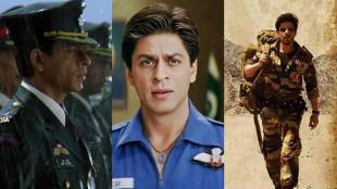 shahrukh khan wear army uniform movie become blockbuster