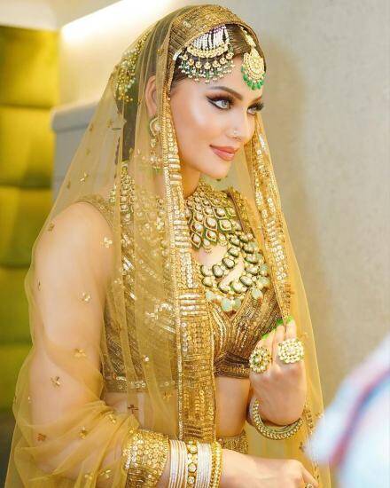 Urvashi Rautela bridal photoshoot