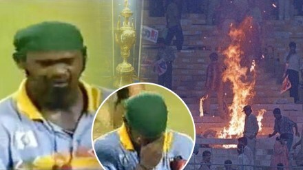 vinod kambali crying at eden gardens