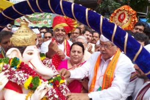 kasaba ganpati immersion procession