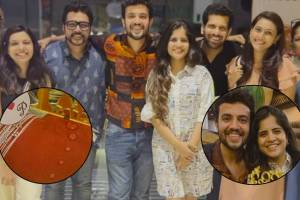Video : ‘रंग माझा वेगळा’ मालिकेच्या टीमने केलं प्रसाद-अमृताचं केळवण, अभिनेत्रीचा हटके उखाणा ऐकलात का? amruta deshmukh and prasad jawade second kelvan