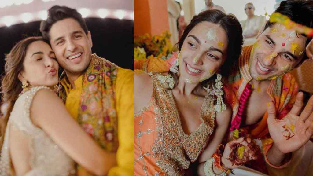 kiara advani got emotional at her haldi ceremony