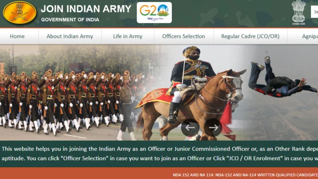 Indian Army TGC Recruitment 2023Application begins for 139th Technical Graduate Course at joinindianarmy nic in