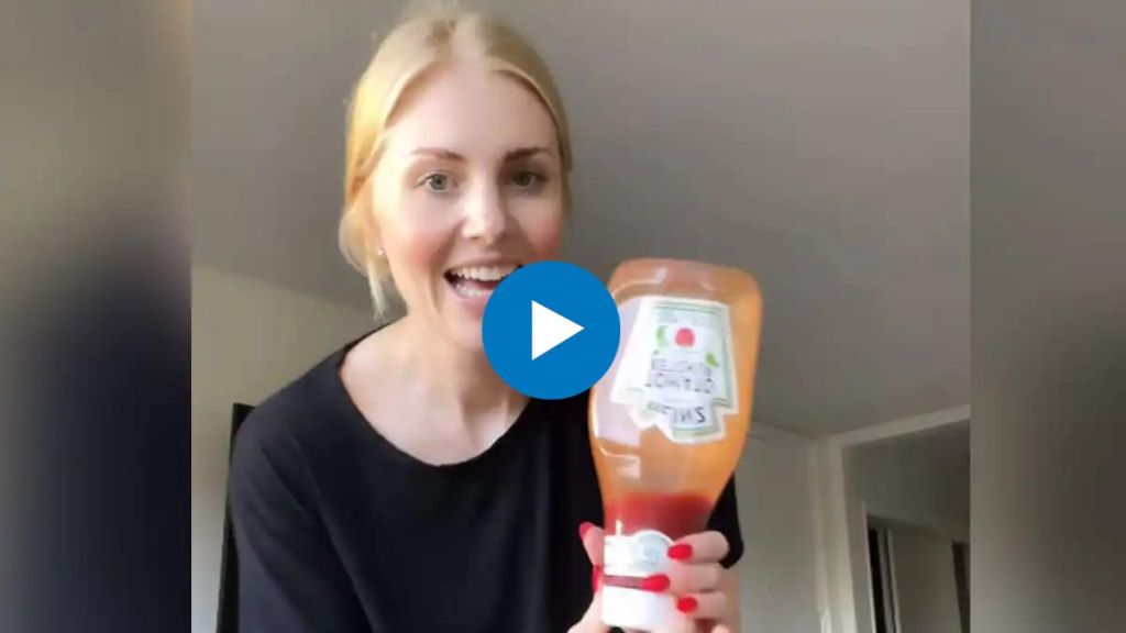 Hack To Extract Every Drop Of Ketchup Out Of The Bottle Goes Viral