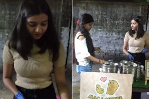जिद्दीला सलाम! दिवसभर फार्मा कंपनीमध्ये करते जॉब, ऑफिस सुटताच विकते पास्ता, ‘या’ तरुणीची प्रेरणादायी कथा एकदा वाचा pharma employee opens pasta stall in evening on weekends to follow her passion goes viral