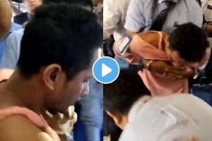 man beaten up in flight