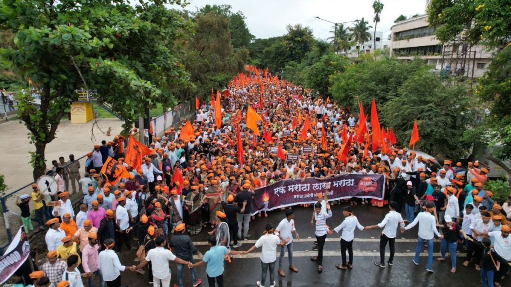 march for Maratha reservation