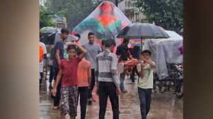 Marbat Badge , Marbat Badge procession in gondiya , heavy rain in Gondia