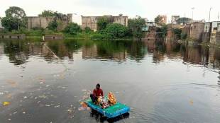 muslim brothers immersed ganesha from twelve years in washim