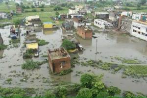 major flood in Nagpur affected 15000 families