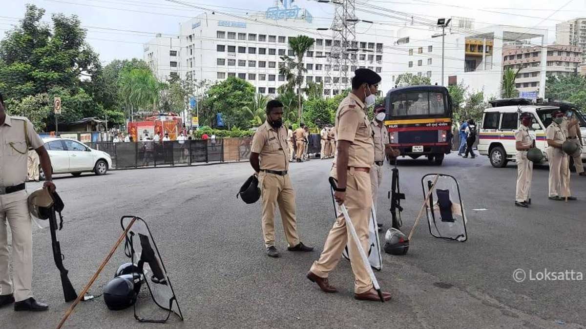 tight security in navi mumbai