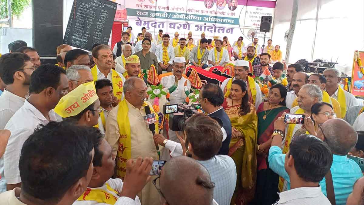 obc community start agitation in nagpur