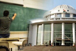 Municipal Teachers protest NMMC Ganapati vacation low pay rise