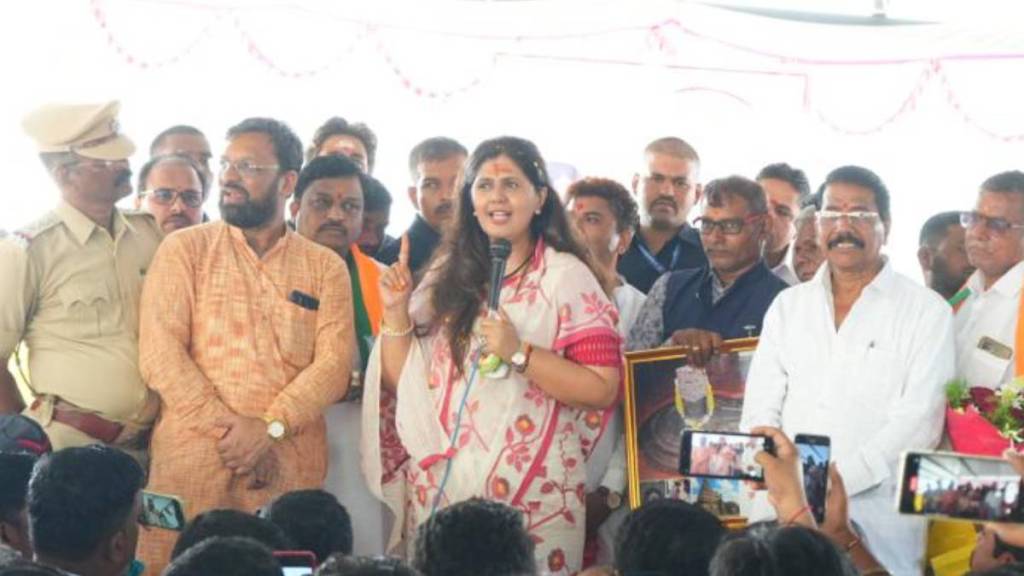 pankaja munde in verul