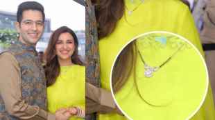 actress parineeti chopra flaunts her mangalsutra see photos