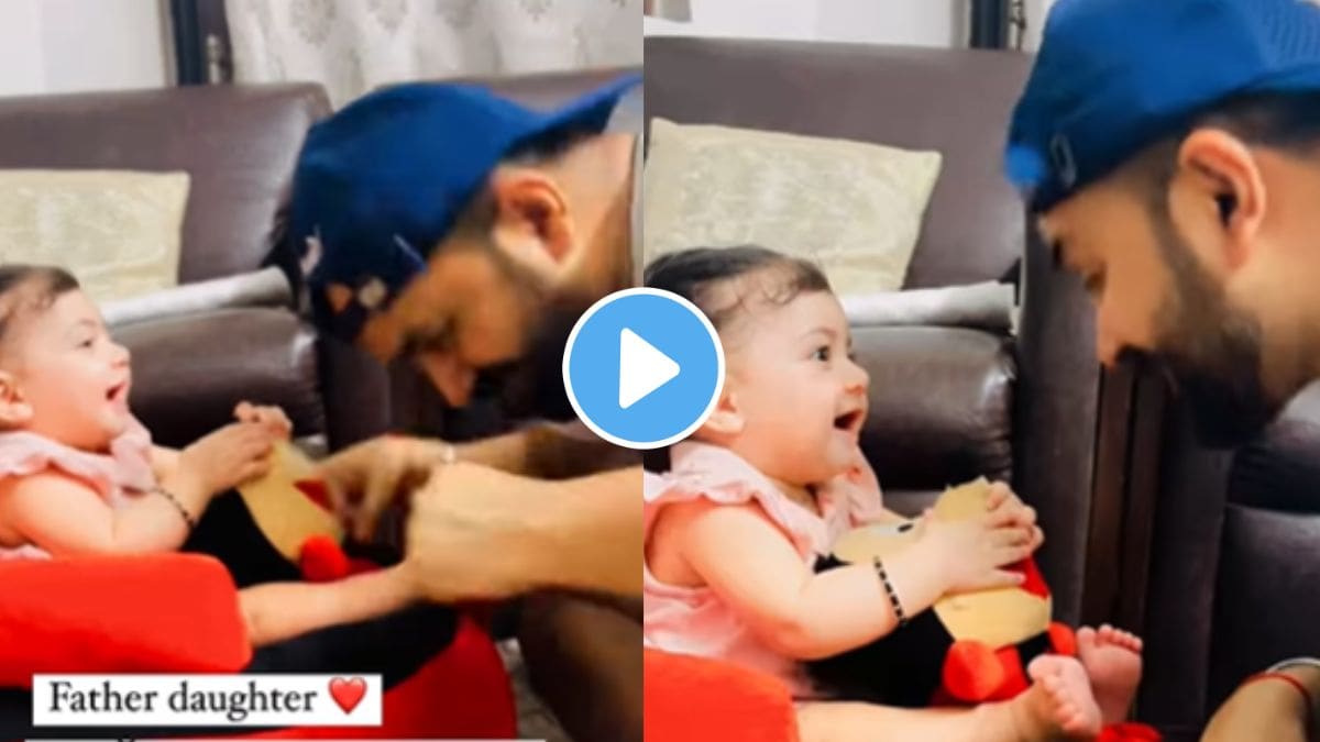 a father and daughter enjoying company
