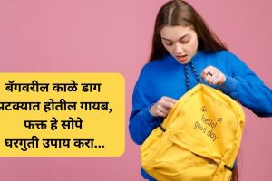 Jugaad Tricks : बॅगवरील काळे डाग झटक्यात होतील गायब, फक्त हे सोपे घरगुती उपाय करा how to clean school bag