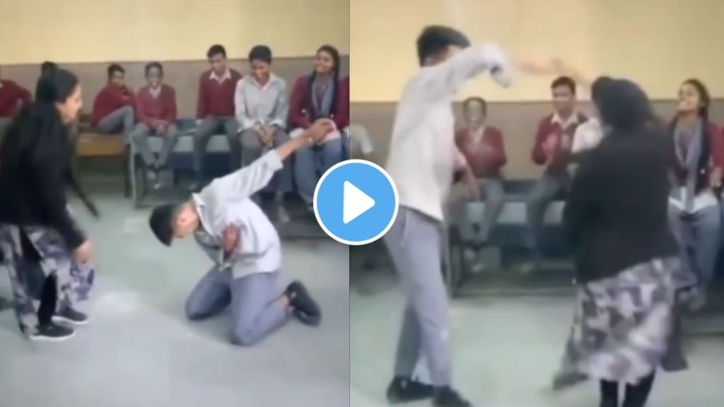 a student danced with female teachers on tujh mein rab dikhta hai song