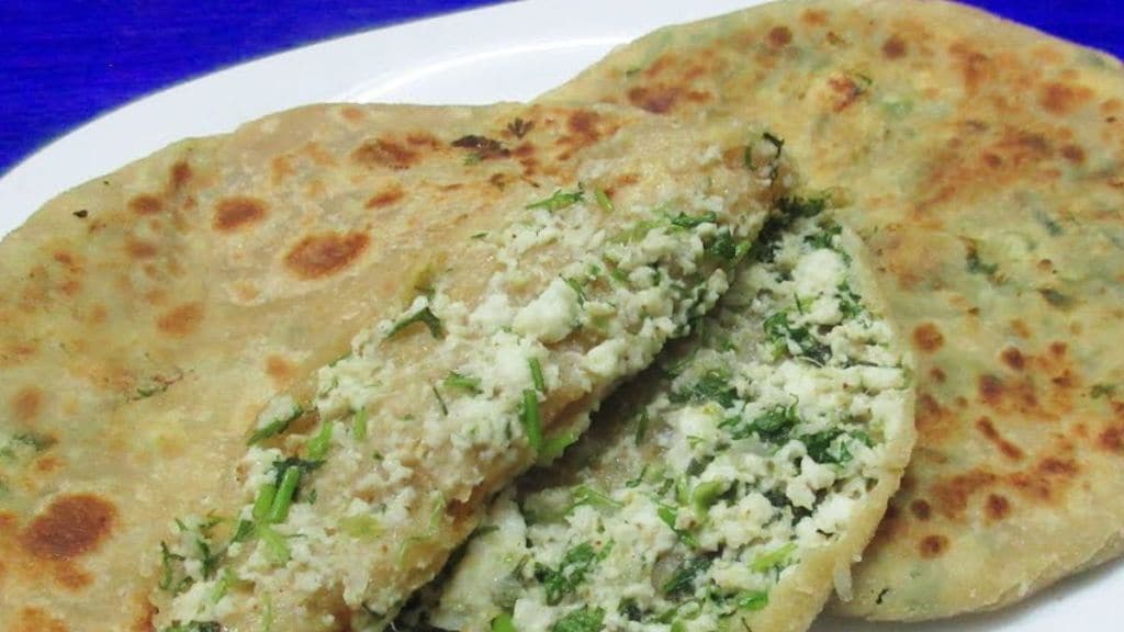paneer paratha recipe