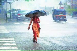 मुंबई परिसरात जोरदार सरी mumbai rains heavy showers in mumbai area heavy rain In mumbai