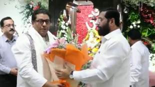 MNS Chief Raj Thackeray Meets Eknath Shinde