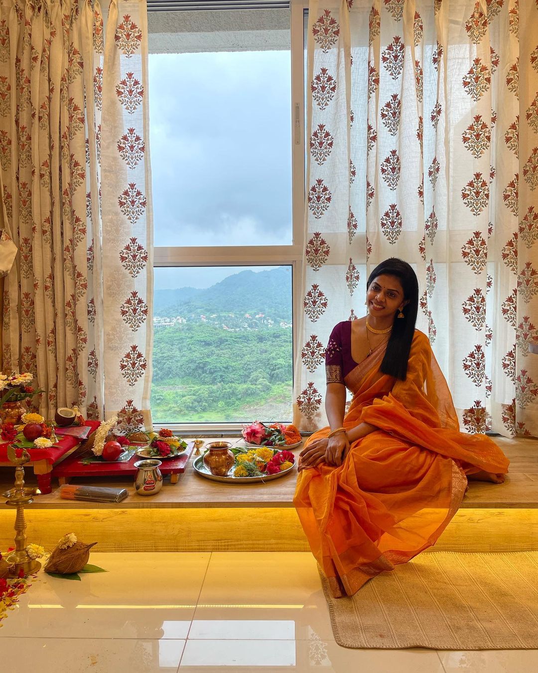 rutuja bagwe new home in thane