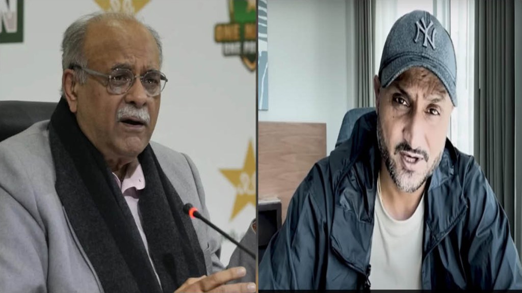 Harbhajan lashes out at Najam Sethi for saying India is scared to play Pakistan Said What kind of drugs are they doing these days