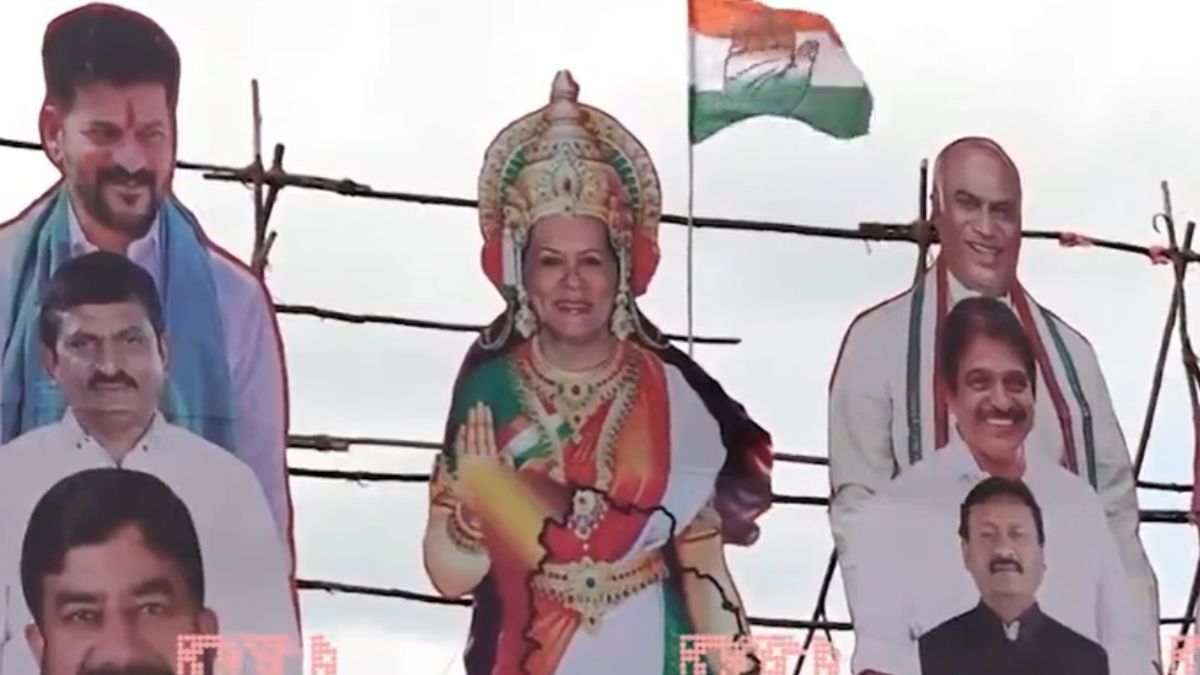 sonia gandhi as goddess