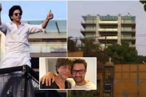 आतून ‘असा’ आहे किंग खानचा ‘मन्नत’ बंगला, खुलासा करत आमिर खान म्हणालेला, “शाहरुखचा वॉर्डरोब तर…” srk amir khan