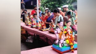 Immersion of Lord Ganesha , Dombivli , Kalyan, Ganeshutsav 2023, ganesh visarjan 2023