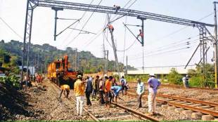 38 hour mega block on Harbour route for dedicated freight corridor work