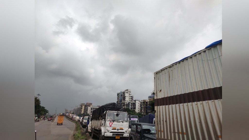 traffic on mumbra panvel highway
