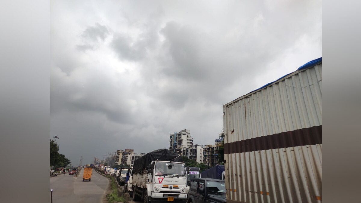 traffic on mumbra panvel highway