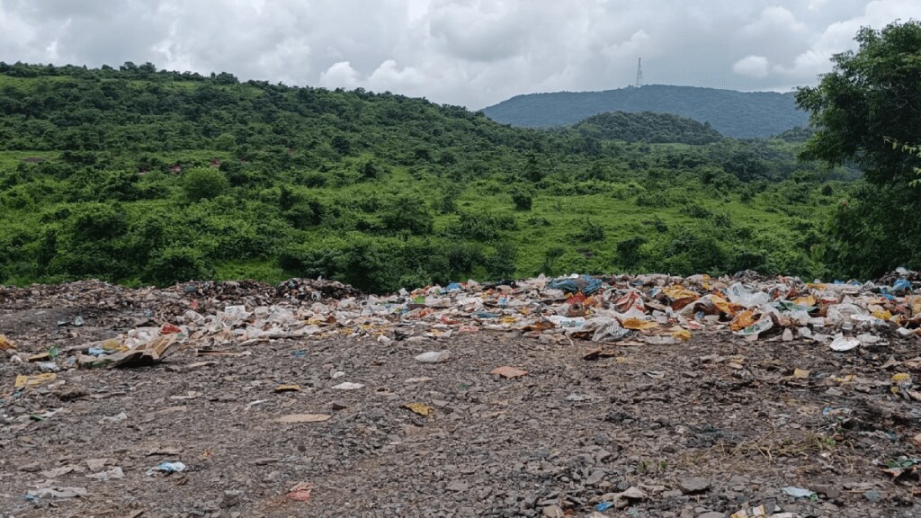 dumping garbage forests Chirner area uran forests dumping grounds