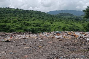 dumping garbage forests Chirner area uran forests dumping grounds