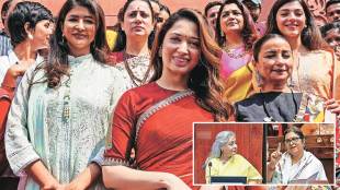 congress mp rajani patil criticizes bjp for inviting actress not president to see new parliament building