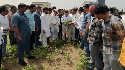 Vijay Waddetivar's assurance raising question bad crop condition government