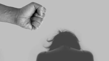 woman beat