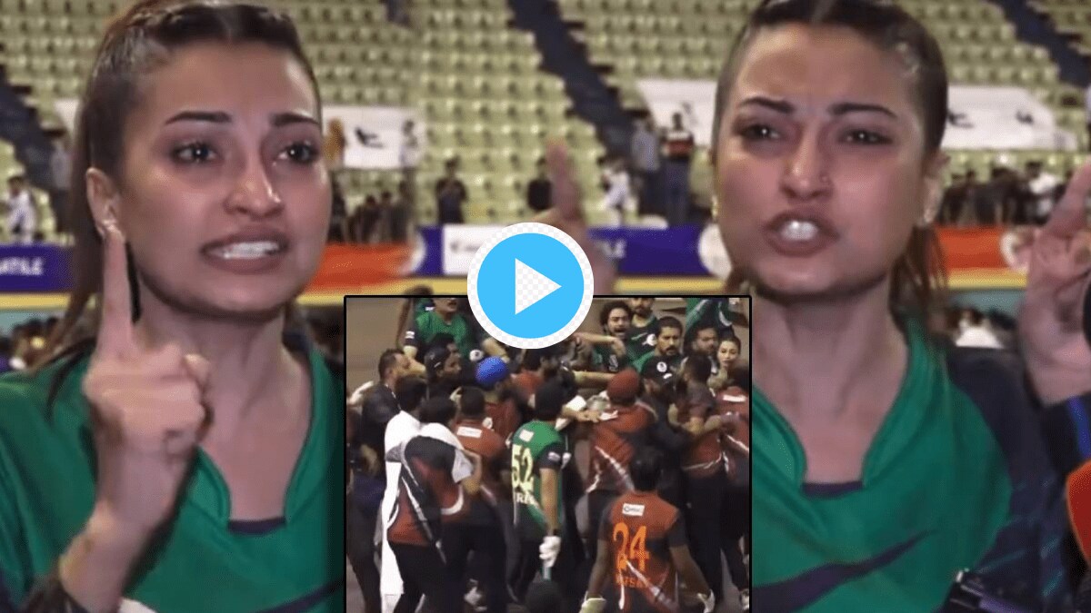 Celebrity Cricket Turns Fight Angry Actors Producers Beat Each Other Six Injures Actress Spotted Crying Video Make Cricket Fans Mad
