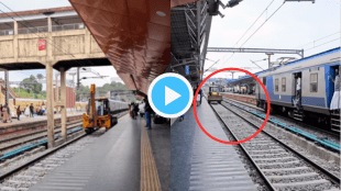 Mumbai Local Kalyan Fast Train Is A New JCB Running on Track Netizens Make Funny Memes Will make you ROFL Watch Here
