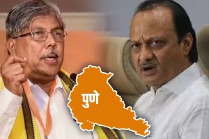 पुणे जिल्ह्यात अजित पवारच ‘दादा’; पालकमंत्रीपदाच्या शर्यतीत चंद्रकांत पाटलांना ठरले वरचढ Chandrakant patil ajit pawar