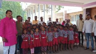 Dhule Zilla Parishad school student agitation regarding education