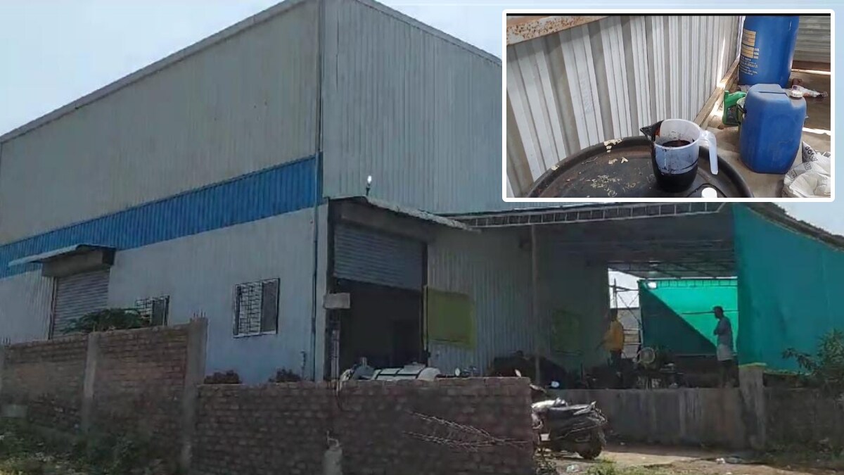 Drug Factory Destroyed in nashik