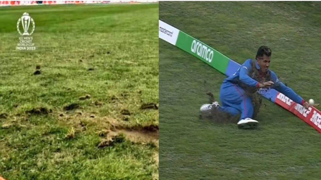 IND vs NZ: It's a very bad ground outfield and staff Fans angry at Dharamshala's poor outfield trolled on social media
