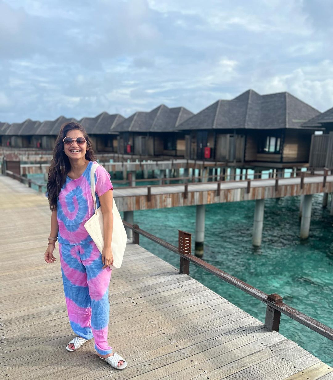 Hruta Durgule Prateek Shah Maldives Vacation