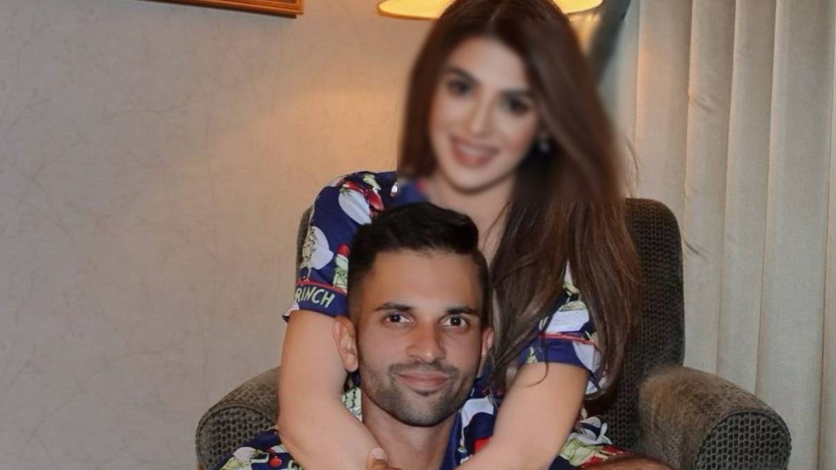 Keshav Maharaj with his wife lerisha