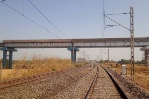 Kharbav-Kaman railway bridge near Bhiwandi