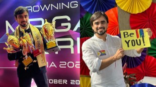 Kolhapur Vishal Pinjani post after winning Mr Gay India 2023 competition